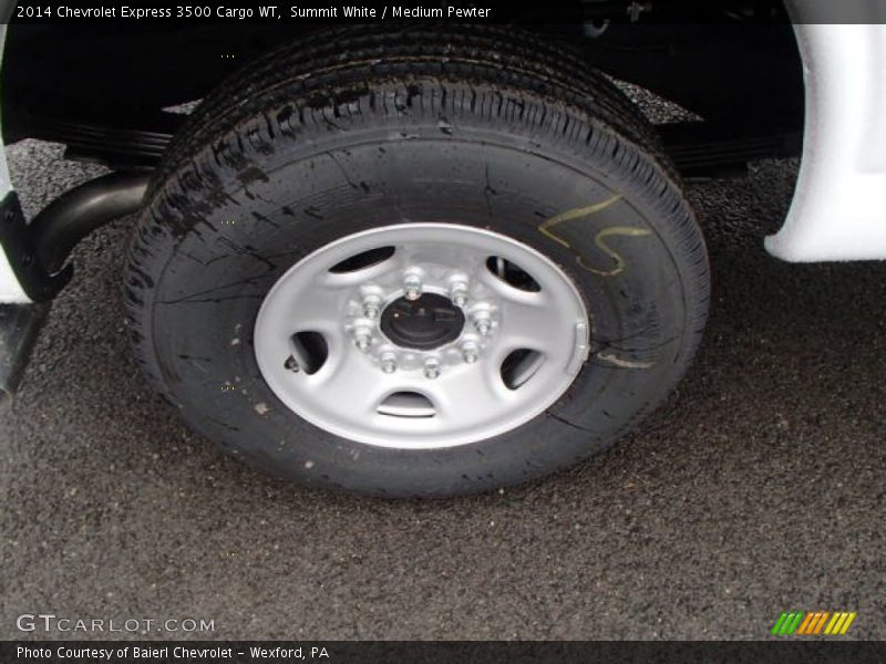 Summit White / Medium Pewter 2014 Chevrolet Express 3500 Cargo WT
