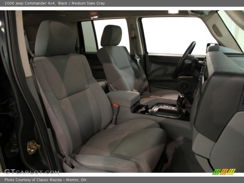 Black / Medium Slate Gray 2006 Jeep Commander 4x4