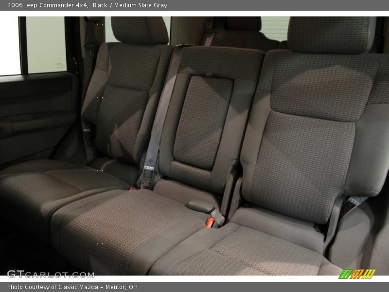 Black / Medium Slate Gray 2006 Jeep Commander 4x4