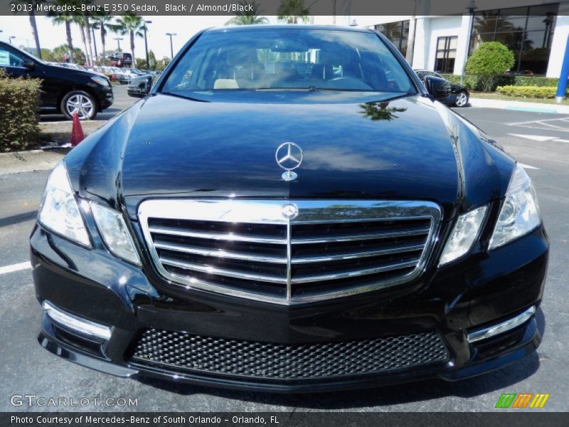 Black / Almond/Black 2013 Mercedes-Benz E 350 Sedan