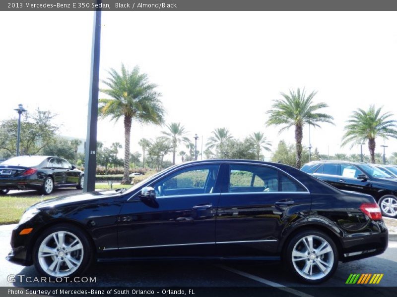 Black / Almond/Black 2013 Mercedes-Benz E 350 Sedan