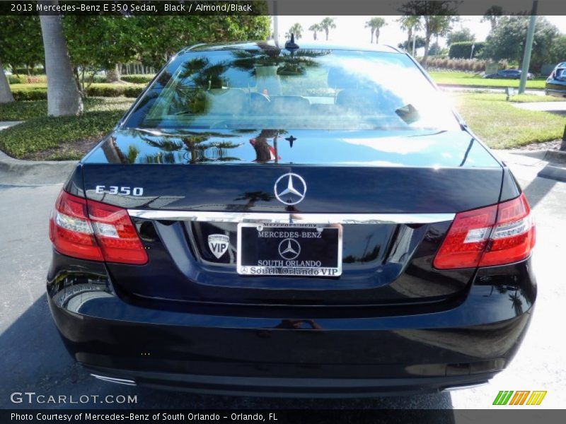 Black / Almond/Black 2013 Mercedes-Benz E 350 Sedan