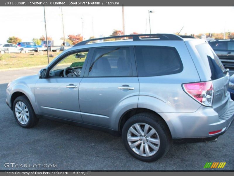 Steel Silver Metallic / Platinum 2011 Subaru Forester 2.5 X Limited