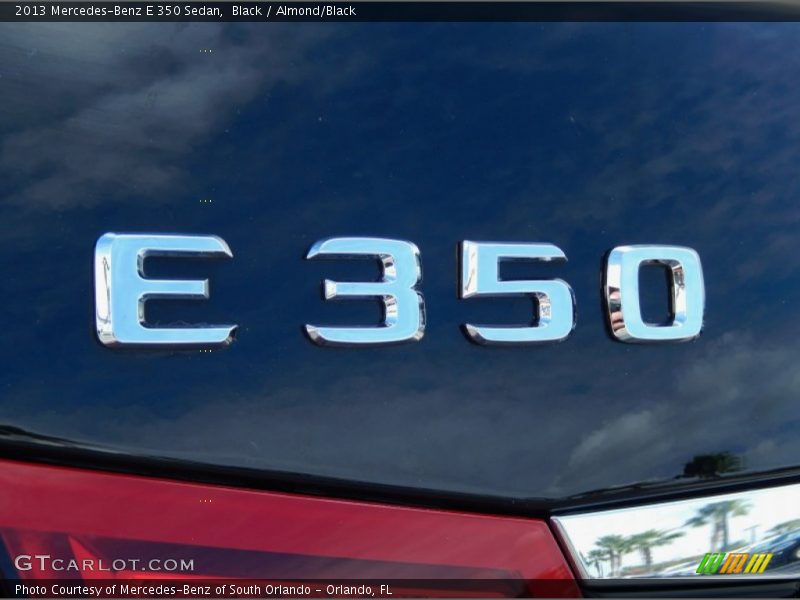 Black / Almond/Black 2013 Mercedes-Benz E 350 Sedan
