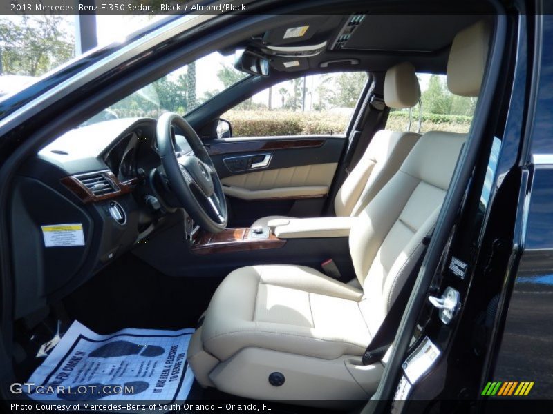 Black / Almond/Black 2013 Mercedes-Benz E 350 Sedan
