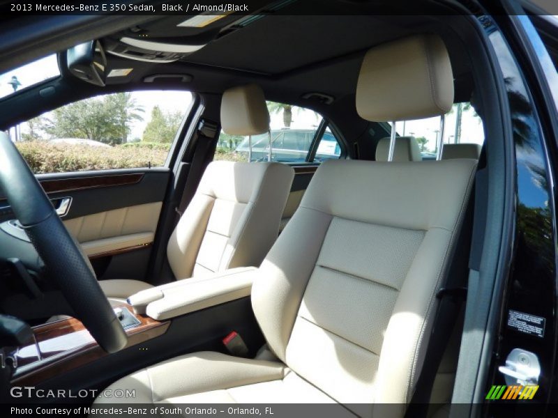 Black / Almond/Black 2013 Mercedes-Benz E 350 Sedan
