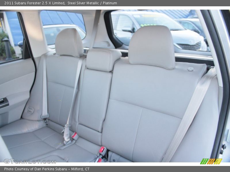 Steel Silver Metallic / Platinum 2011 Subaru Forester 2.5 X Limited