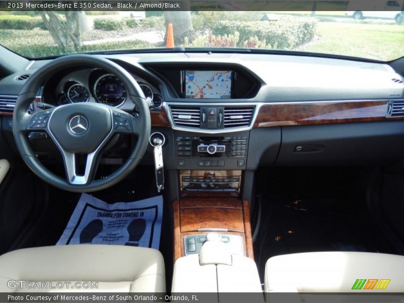 Black / Almond/Black 2013 Mercedes-Benz E 350 Sedan