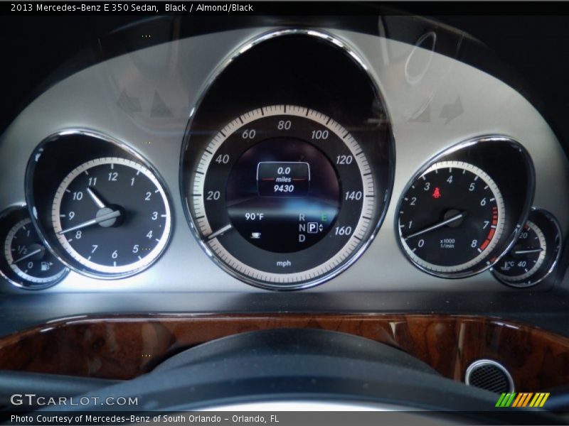 Black / Almond/Black 2013 Mercedes-Benz E 350 Sedan