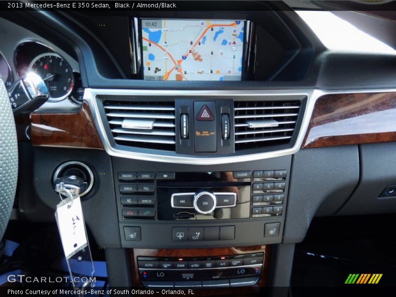 Black / Almond/Black 2013 Mercedes-Benz E 350 Sedan