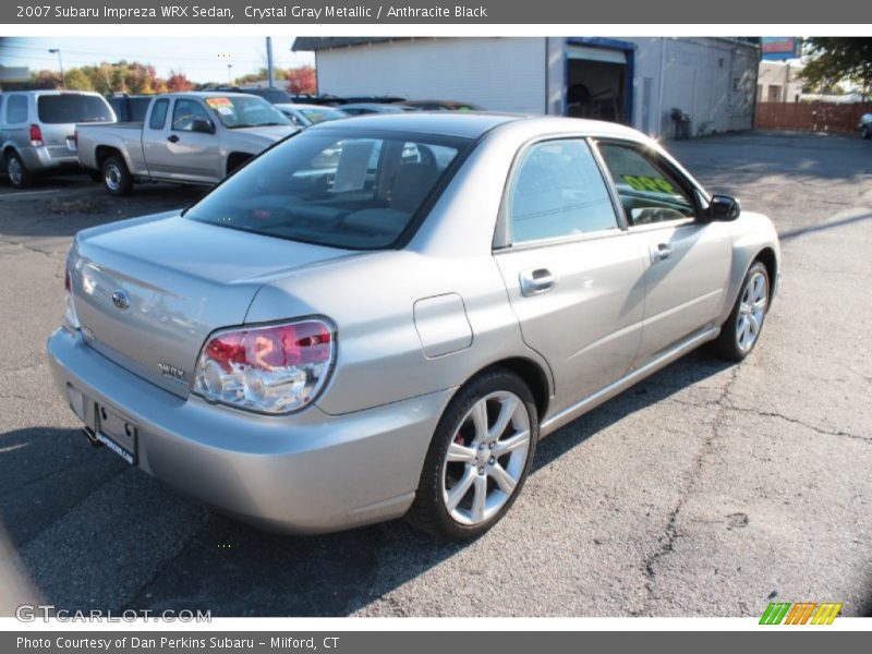 Crystal Gray Metallic / Anthracite Black 2007 Subaru Impreza WRX Sedan