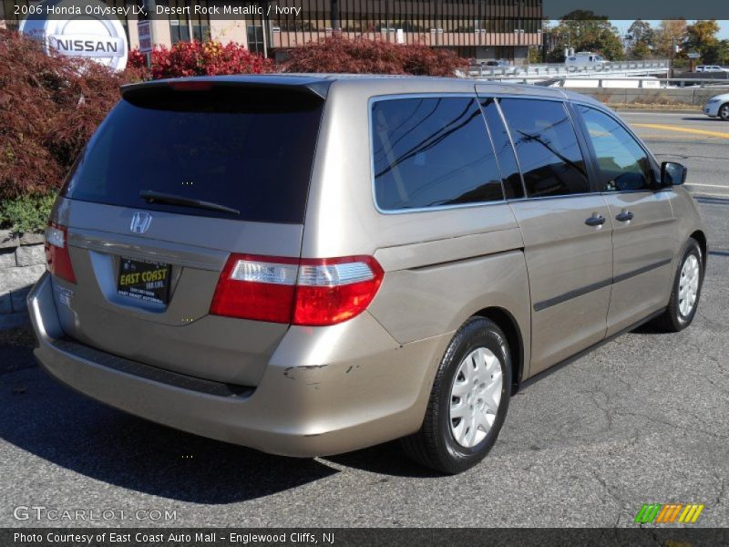 Desert Rock Metallic / Ivory 2006 Honda Odyssey LX