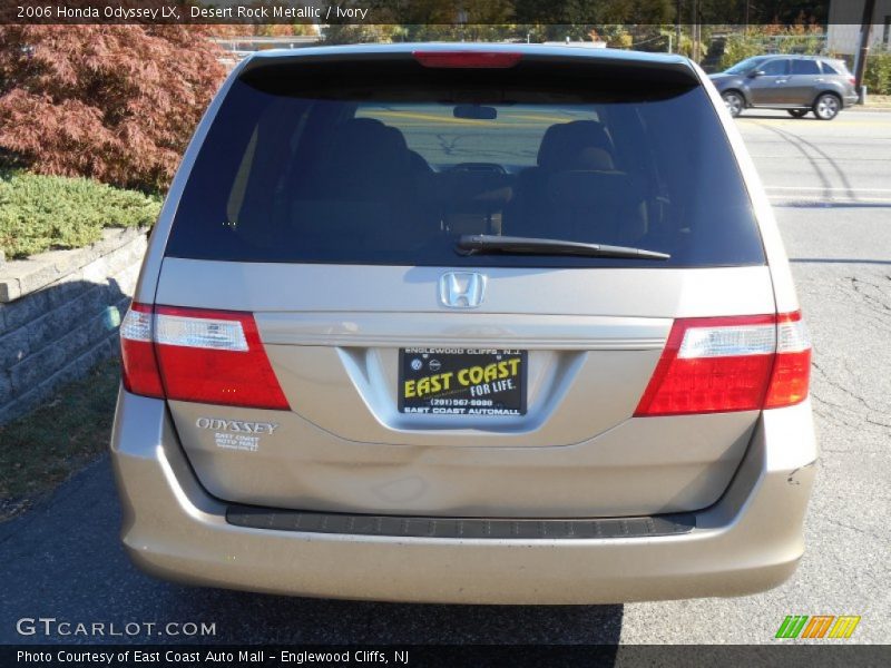 Desert Rock Metallic / Ivory 2006 Honda Odyssey LX