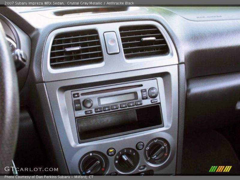 Crystal Gray Metallic / Anthracite Black 2007 Subaru Impreza WRX Sedan