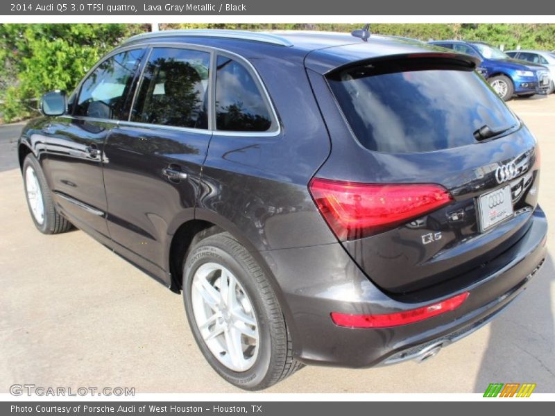 Lava Gray Metallic / Black 2014 Audi Q5 3.0 TFSI quattro
