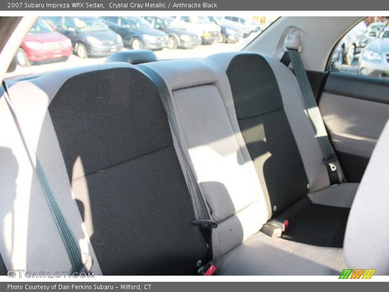 Crystal Gray Metallic / Anthracite Black 2007 Subaru Impreza WRX Sedan