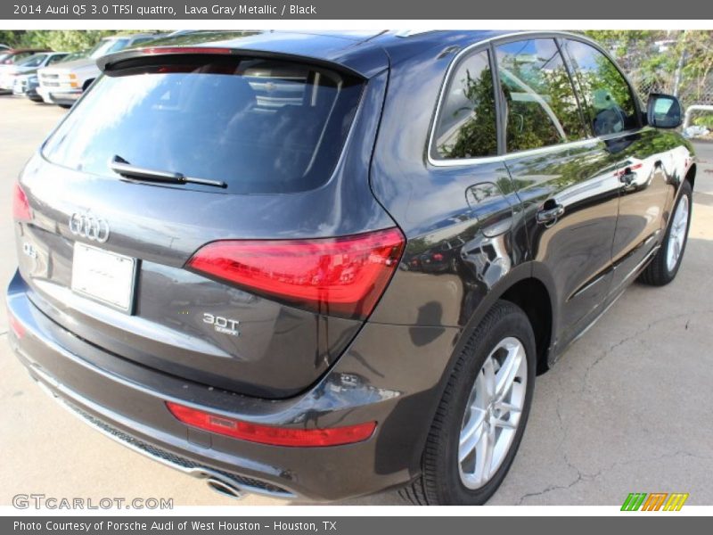 Lava Gray Metallic / Black 2014 Audi Q5 3.0 TFSI quattro