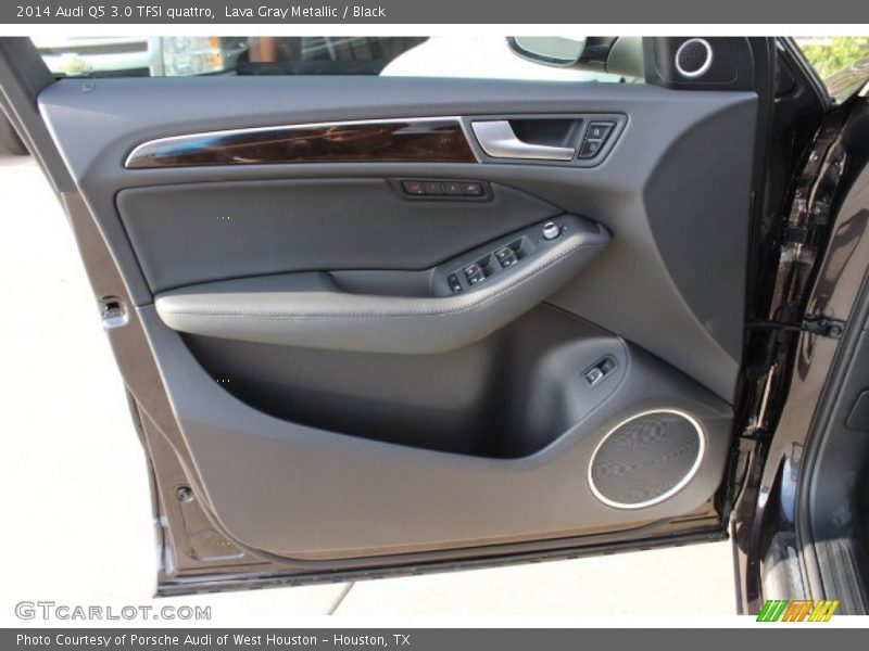 Lava Gray Metallic / Black 2014 Audi Q5 3.0 TFSI quattro