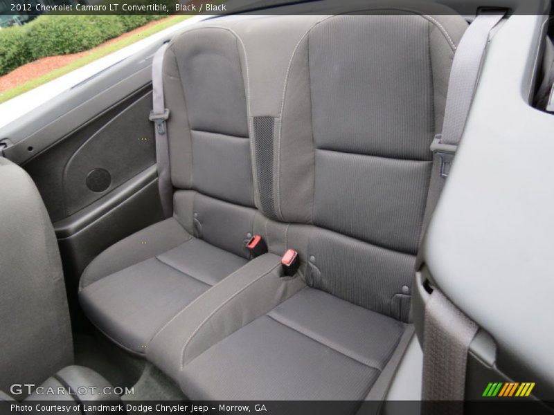 Black / Black 2012 Chevrolet Camaro LT Convertible