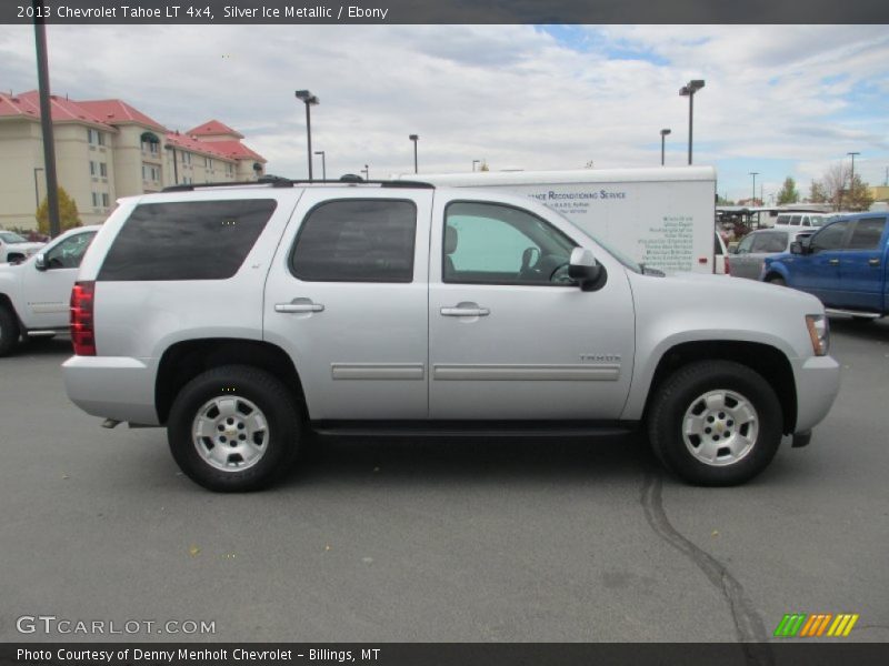 Silver Ice Metallic / Ebony 2013 Chevrolet Tahoe LT 4x4