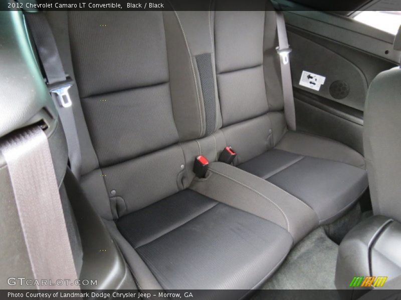 Black / Black 2012 Chevrolet Camaro LT Convertible