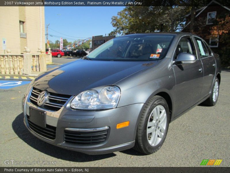 Platinum Grey Metallic / Art Gray 2007 Volkswagen Jetta Wolfsburg Edition Sedan