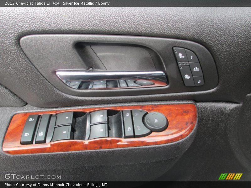 Silver Ice Metallic / Ebony 2013 Chevrolet Tahoe LT 4x4