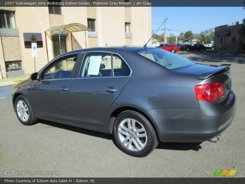Platinum Grey Metallic / Art Gray 2007 Volkswagen Jetta Wolfsburg Edition Sedan