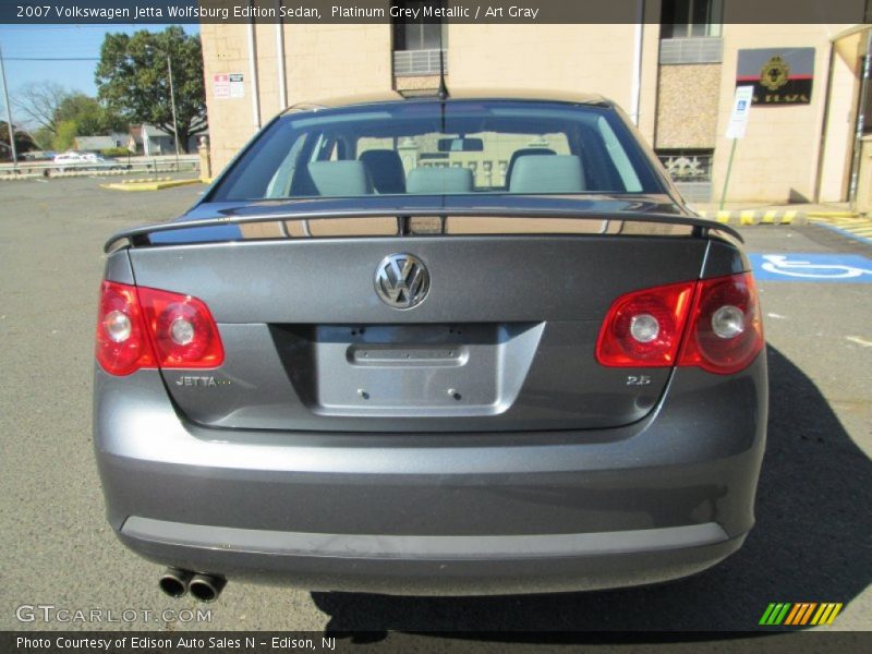 Platinum Grey Metallic / Art Gray 2007 Volkswagen Jetta Wolfsburg Edition Sedan