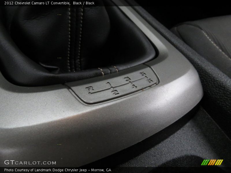 Black / Black 2012 Chevrolet Camaro LT Convertible
