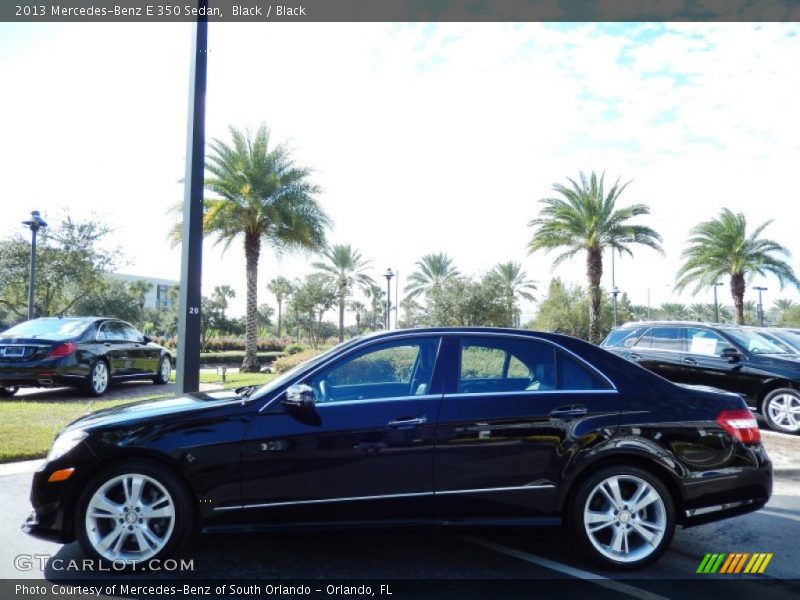 Black / Black 2013 Mercedes-Benz E 350 Sedan