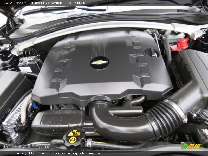 Black / Black 2012 Chevrolet Camaro LT Convertible