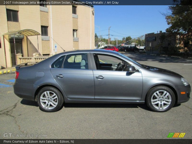 Platinum Grey Metallic / Art Gray 2007 Volkswagen Jetta Wolfsburg Edition Sedan