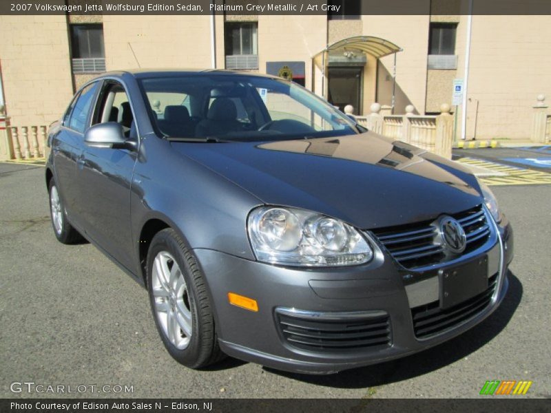 Platinum Grey Metallic / Art Gray 2007 Volkswagen Jetta Wolfsburg Edition Sedan