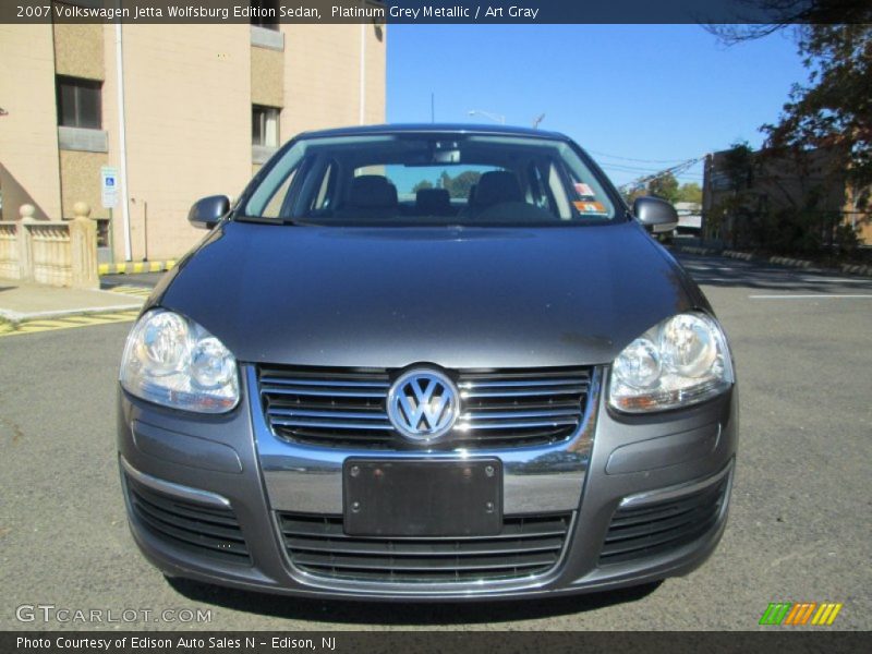 Platinum Grey Metallic / Art Gray 2007 Volkswagen Jetta Wolfsburg Edition Sedan