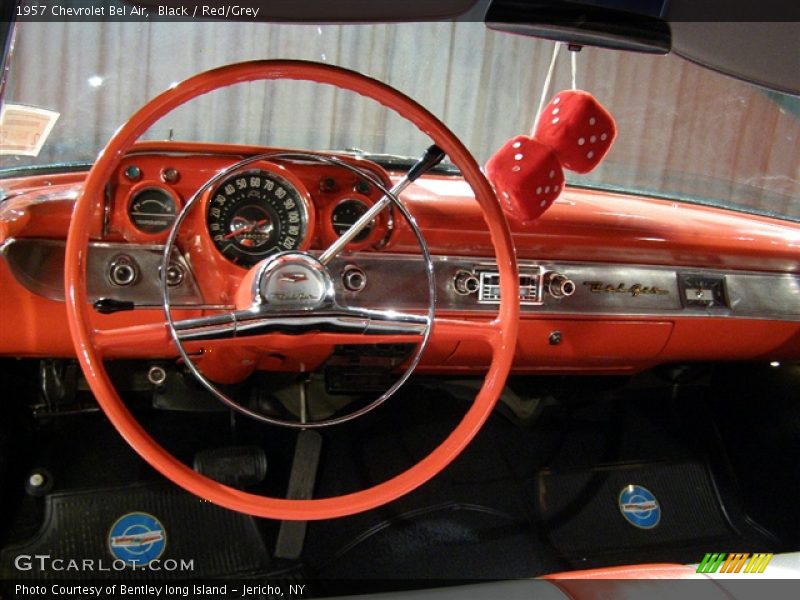 Black / Red/Grey 1957 Chevrolet Bel Air