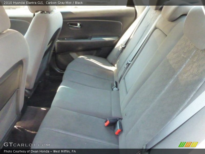Carbon Gray Mist / Black 2010 Hyundai Elantra GLS