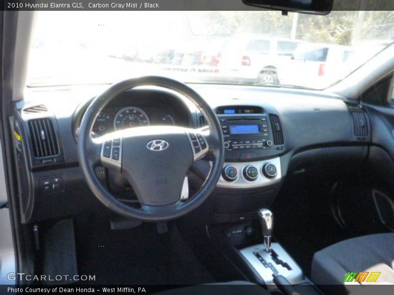 Carbon Gray Mist / Black 2010 Hyundai Elantra GLS