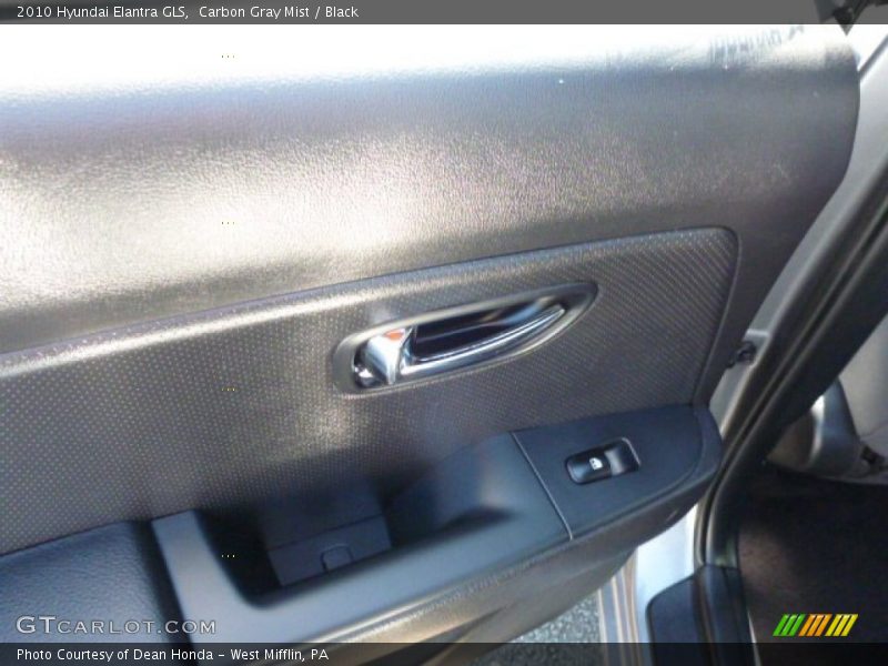 Carbon Gray Mist / Black 2010 Hyundai Elantra GLS