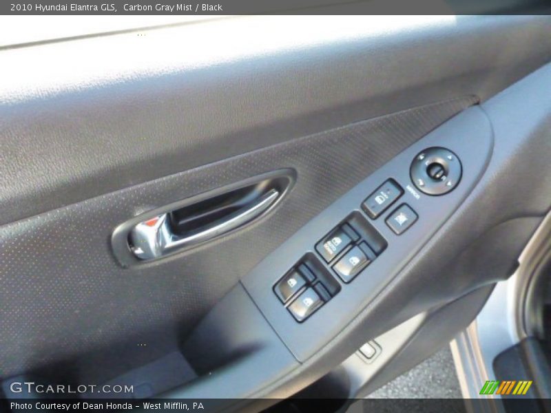 Carbon Gray Mist / Black 2010 Hyundai Elantra GLS