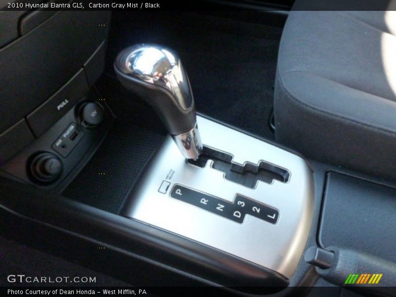 Carbon Gray Mist / Black 2010 Hyundai Elantra GLS