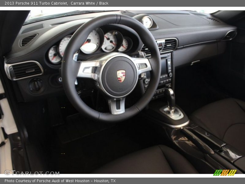 Dashboard of 2013 911 Turbo Cabriolet