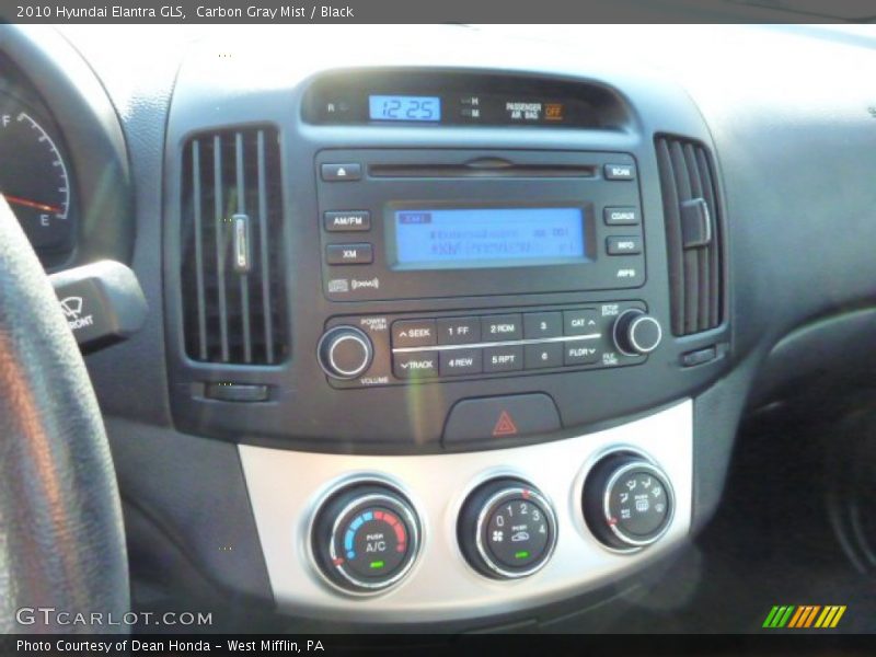 Carbon Gray Mist / Black 2010 Hyundai Elantra GLS