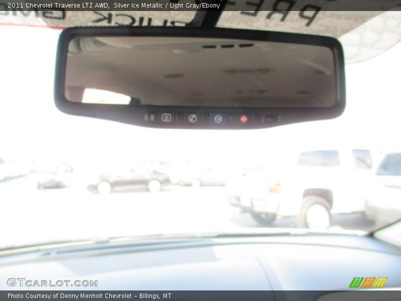 Silver Ice Metallic / Light Gray/Ebony 2011 Chevrolet Traverse LTZ AWD
