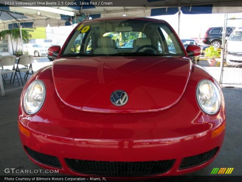 Salsa Red / Cream 2010 Volkswagen New Beetle 2.5 Coupe