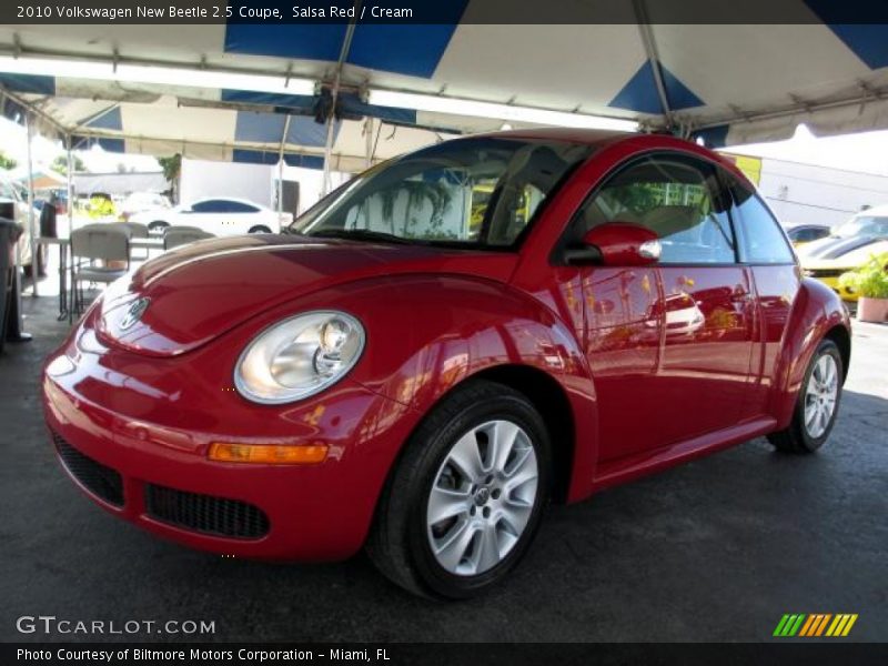 Salsa Red / Cream 2010 Volkswagen New Beetle 2.5 Coupe