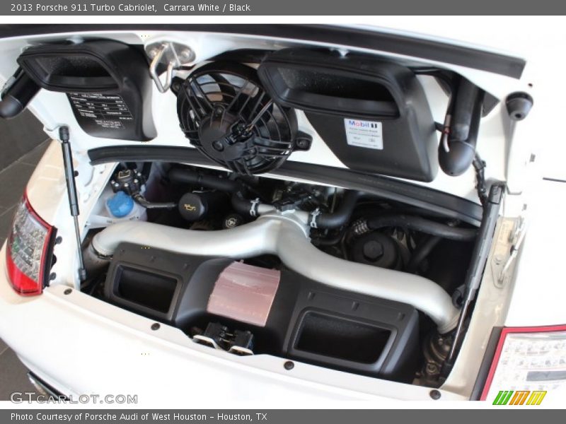  2013 911 Turbo Cabriolet Engine - 3.8 Liter Twin VTG Turbocharged DFI DOHC 24-Valve VarioCam Plus Flat 6 Cylinder