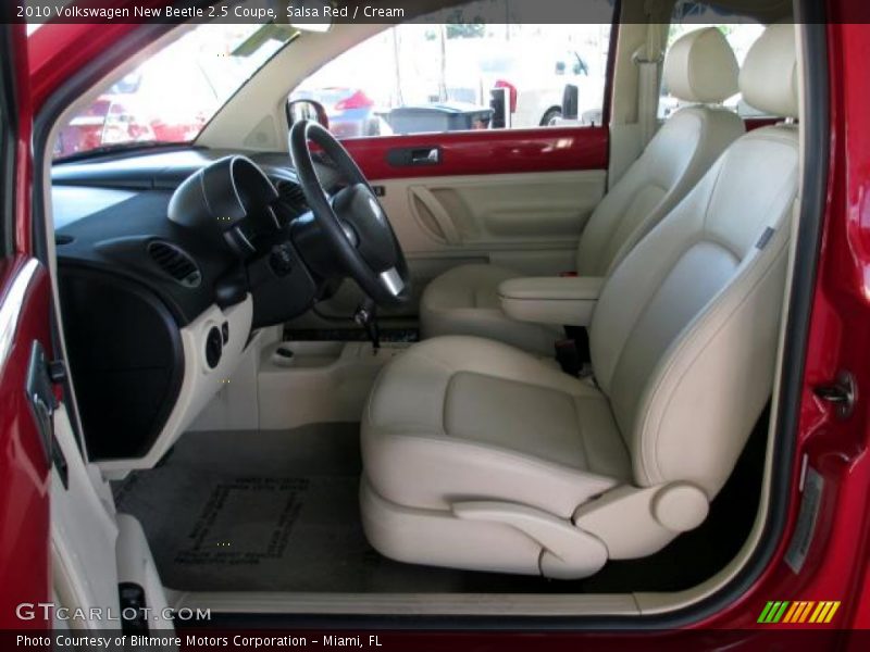 Salsa Red / Cream 2010 Volkswagen New Beetle 2.5 Coupe