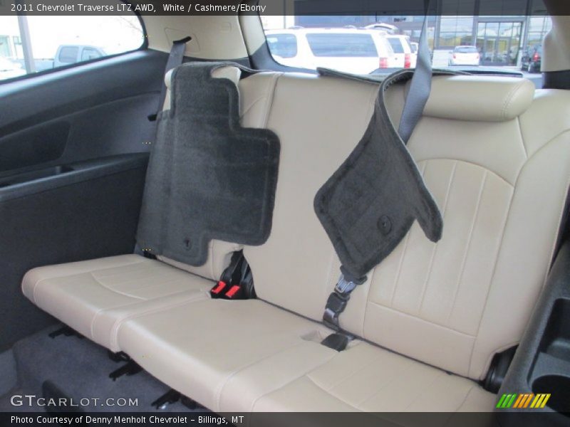 White / Cashmere/Ebony 2011 Chevrolet Traverse LTZ AWD