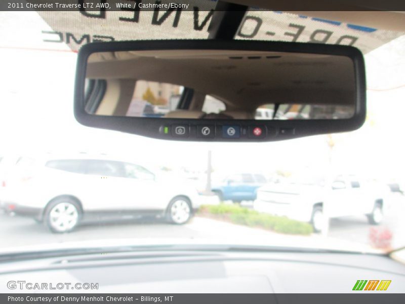 White / Cashmere/Ebony 2011 Chevrolet Traverse LTZ AWD